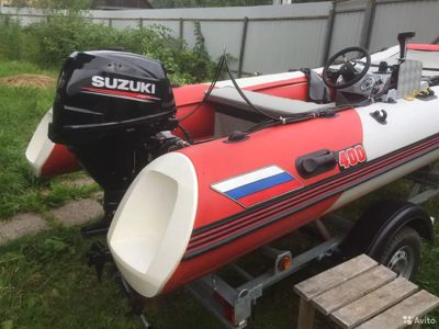 купить Лодка РИБ АЭРО ОРЛАН 400 в Москве - фото 