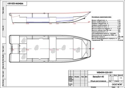 купить Алюминиевая лодка WELLBOAT-40 в Москве - фото 