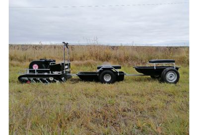 купить Мотобуксировщик УРАГАН Медведь 23 л.с. в Москве - фото 