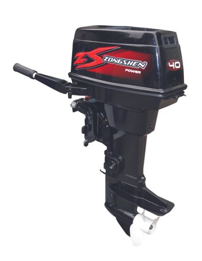 2х-тактный лодочный мотор ZONGSHEN T40BMS (руль+пульт) в Москве