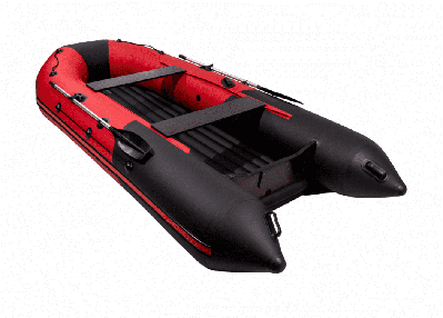купить Лодка ПВХ ТАЙМЕНЬ NX 4000 НДНД PRO Красный в Москве - фото 