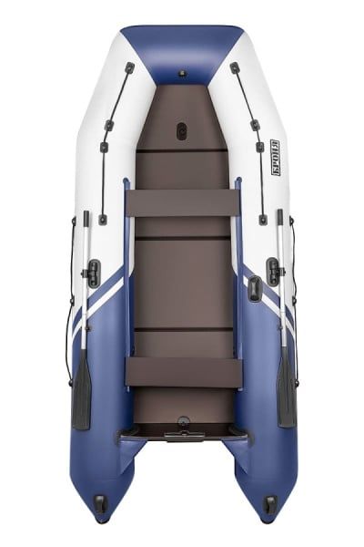 Лодка ПВХ БРОНЯ 360 СК Белый - синий в Москве