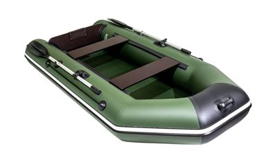купить Лодка ПВХ АКВА 2800 Зелёный - чёрный в Москве - фото 