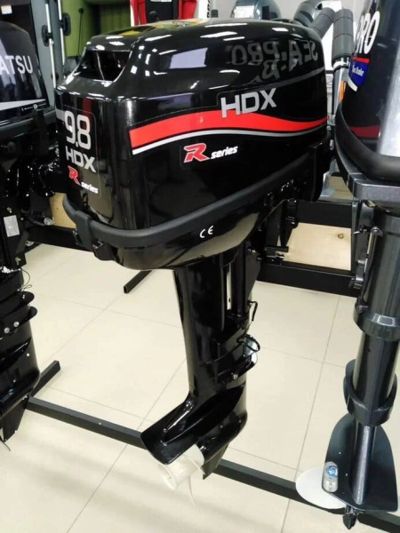 2х-тактный лодочный мотор HDX R SERIES T 9.8 BMS Б/У в Москве