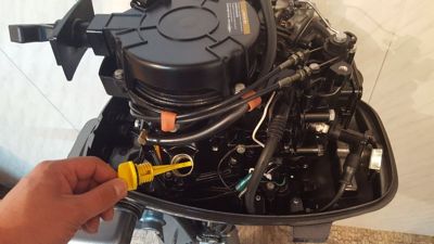 купить 4х-тактный лодочный мотор HANGKAI F6.5 HP в Москве - фото 