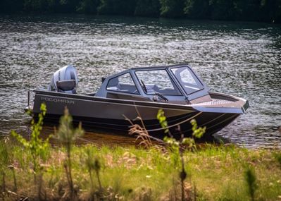 купить Катер-лодка алюминиевая РОСОМАХА R5100 В (60-90 л.с) в Москве - фото 