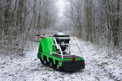 купить Мотобуксировщик POMOR X-500 9 л.с. в Москве - фото 