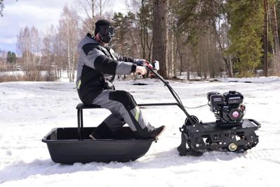 купить Мотобуксировщик БУРЛАК-М Немо 6.5 л.с. в Москве - фото 