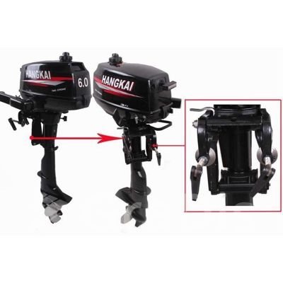купить 2х-тактный лодочный мотор HANGKAI M6 HP в Москве - фото 