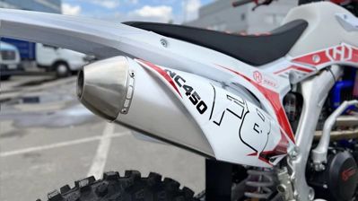 купить Мотоцикл кроссовый эндуро HASKY F8 450 Б/У в Москве - фото 