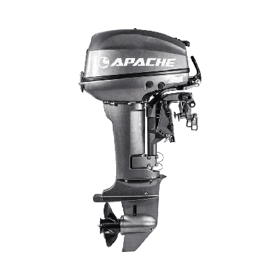 купить 2х-тактный лодочный мотор APACHE T9.9 BS в Москве - фото 