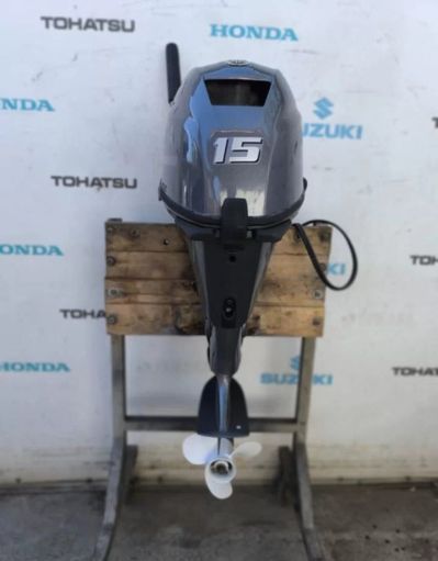 4х-тактный лодочный мотор YAMAHA F15CMHS Б/У в Москве