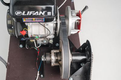 купить Мотобуксировщик ОНЕГО 500 15 Front Limited в Москве - фото 