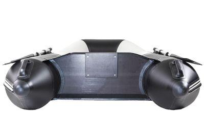 купить Лодка ПВХ БРОНЯ 280 Белый - чёрный в Москве - фото 