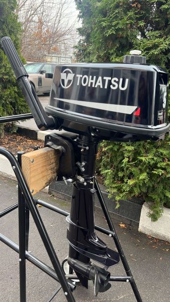 2х-тактный лодочный мотор TOHATSU M 5 BD S Б/У в Москве