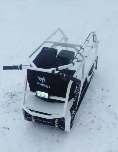 купить Мотобуксировщик POMOR 380 К8 в Москве - фото 