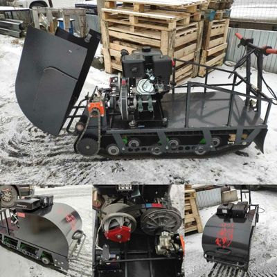 купить Мотобуксировщик ДРУГ 15 л.с. в Москве - фото 