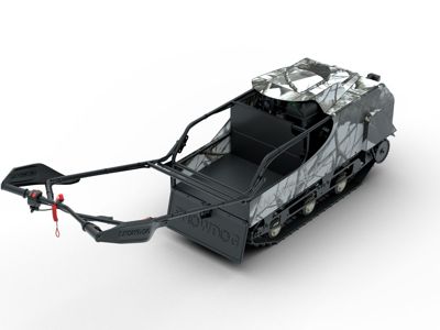 купить Мотобуксировщик BALTMOTORS Snowdog Z460 Utility 2021 (реверс) в Москве - фото 