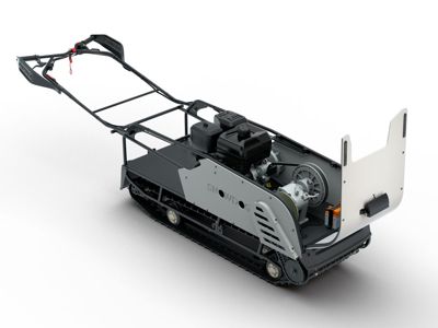 купить Мотобуксировщик BALTMOTORS Snowdog Long track B420 в Москве - фото 