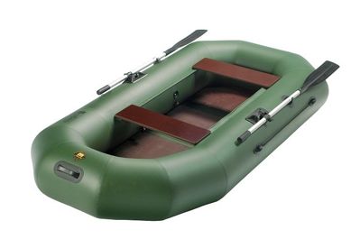 купить Гребная лодка ПВХ ТАЙМЕНЬ N-270 С (двухместная, слань-книжка) в Москве - фото 