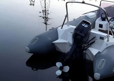 купить 2х-тактный лодочный мотор SUZUKI DT40WRS Б/У в Москве - фото 