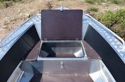 купить Алюминиевая лодка WELLBOAT-42 в Москве - фото 