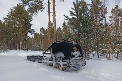 купить Мотобуксировщик РЫБАК СТАРТ Lifan 15 л.с (тканный капот) в Москве - фото 