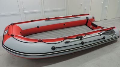 купить Лодка ПВХ COMPAS 380S + 2х-тактный лодочный мотор HDX T 30 FWS в Москве - фото 