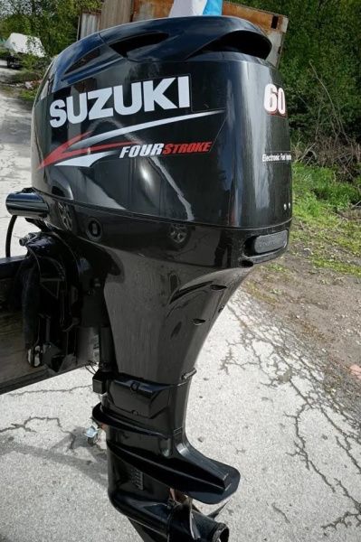 4х-тактный лодочный мотор SUZUKI DF60ATL Б/У в Москве