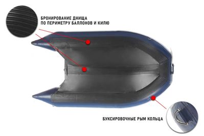 купить Лодка ПВХ STORMLINE Airdeck Standard 310 (2024) в Москве - фото 