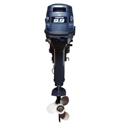 купить 2х-тактный лодочный мотор HINGAN 9.9 л.с. PRO в Москве - фото 