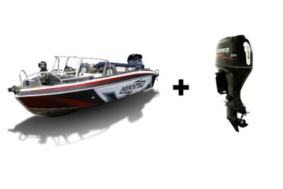 Комплект Алюминиевая лодка (катер) Mikatsu (Микатсу) 590 (Z99) Premium + мотор Hidea HDEF 115 FEL-T EFI в Москве