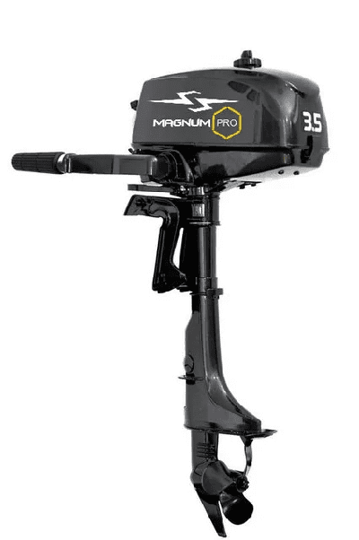 купить 2х-тактный лодочный мотор MAGNUM PRO SM3.5HS (2022) в Москве - фото 