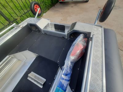 купить Алюминиевая лодка WELLBOAT-37 в Москве - фото 