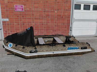 купить Лодка ПВХ STORMLINE Heavy Duty Air Pro 340 (камуфляж) в Москве - фото 