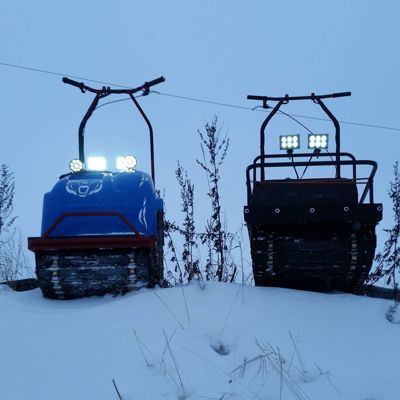 купить Мотобуксировщик MOTODOG 500 (9 л.с. передний привод) в Москве - фото 