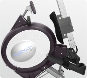 купить Гребной тренажер домашний Oxygen Fitness Typhoon HRC в Москве - фото 