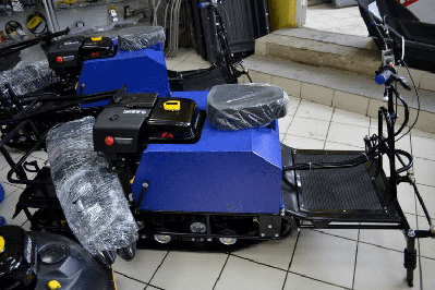 купить Мотобуксировщик ЛИДЕР - 3 16 л.с. в Москве - фото 