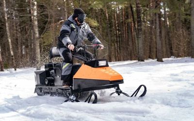 купить Мини-снегоход БУРЛАК Егерь FOX-L 15 л.с. в Москве - фото 