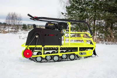 купить Мотобуксировщик БУРЛАК М2 Хозяин-1 15 л.с. в Москве - фото 