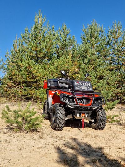 купить Квадроцикл HISUN Tactic 750 Extreme Edition (ПСМ) в Москве - фото 