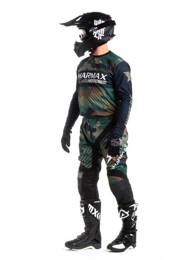 купить Мотоштаны Sharmax Military Green в Москве - фото 