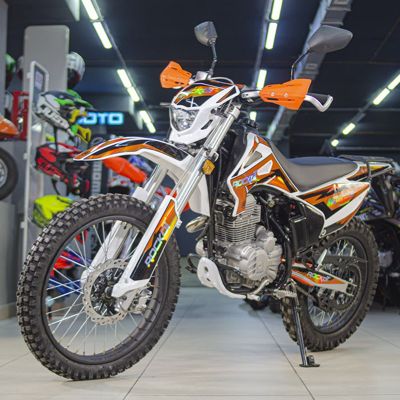 купить Мотоцикл кроссовый эндуро ROCKOT RS250 Firestorm (250cc, 172FMM, 21/18, ЭПТС) в Москве - фото 
