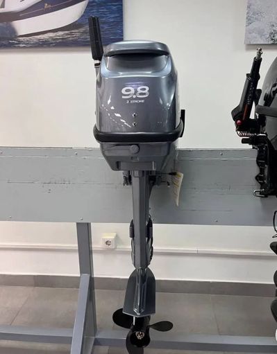 купить 2х-тактный лодочный мотор HND OB9.8 HS Б/У в Москве - фото 