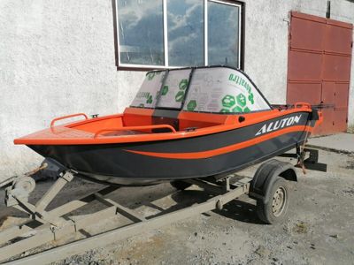 купить Катер-лодка алюминиевая ALUTON 430DC в Москве - фото 
