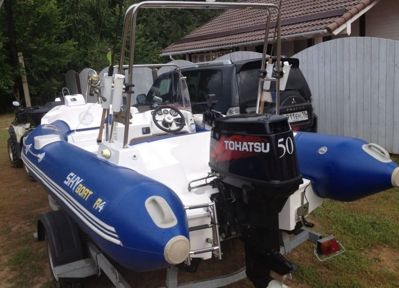 купить 2х-тактный лодочный мотор TOHATSU M 50 D2 EPOS в Москве - фото 