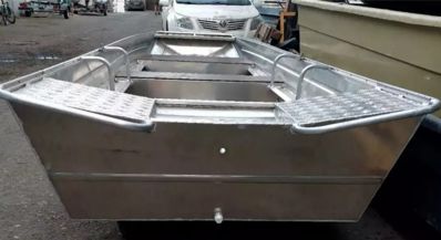 купить Алюминиевая лодка WELLBOAT-40 в Москве - фото 