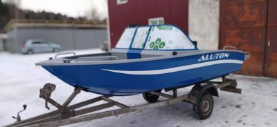 купить Катер-лодка алюминиевая ALUTON 460DC в Москве - фото 