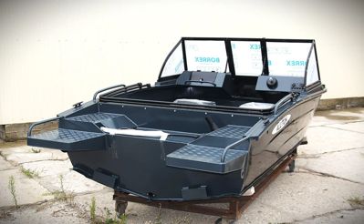 купить Катер-лодка алюминиевая ALUTON 430Fish в Москве - фото 