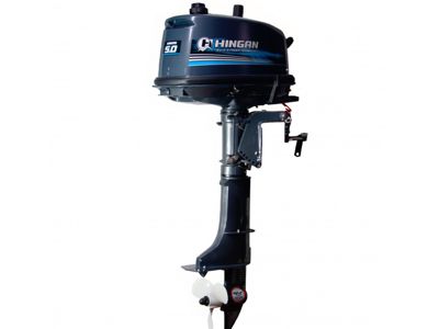 купить 2х-тактный лодочный мотор HINGAN 5л.с в Москве - фото 